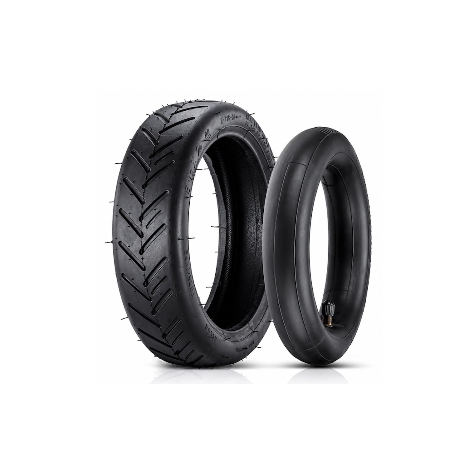 Dekk med Slange 8.5x2” til El-sparkesykkel – 2 stk